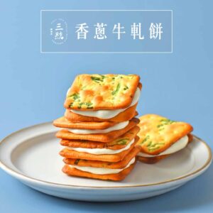 香蔥牛軋餅 / Scallion Nougat Cracker